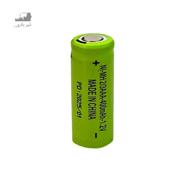 باتری شارژی 400 میلی آمپر سایز  RSC   2/3AAA  