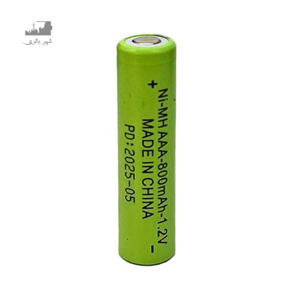 باتری نیم قلمی سر تخت RSC  AAA800 mAh