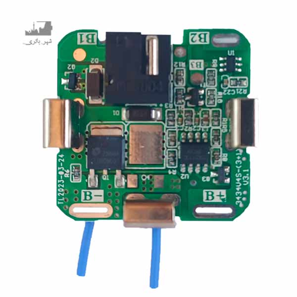 ماژول محافط شارژ مربعی پلاتین دار 4s 20A