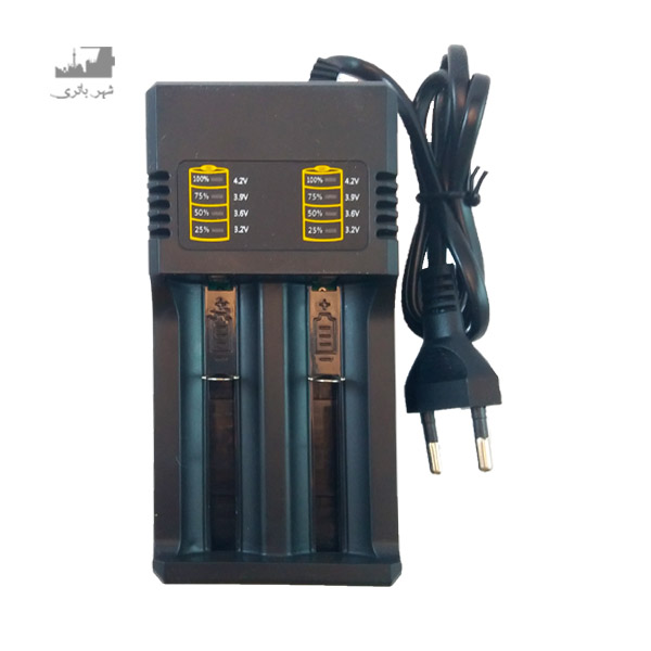 شارژر جفتی 18650-282