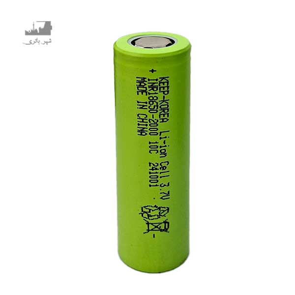 باتری لیتیوم 18650 2000 میلی آمپر های پاور 10C KEEP