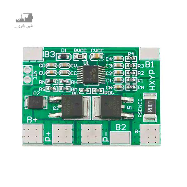 ماژول شارژ دشارژ باتری لیتیوم آهن فسفات 14.4 ولت HXYP-4S-3828