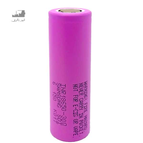 باتری لیتیوم  3000mAh -12c-18650  سامسونگ