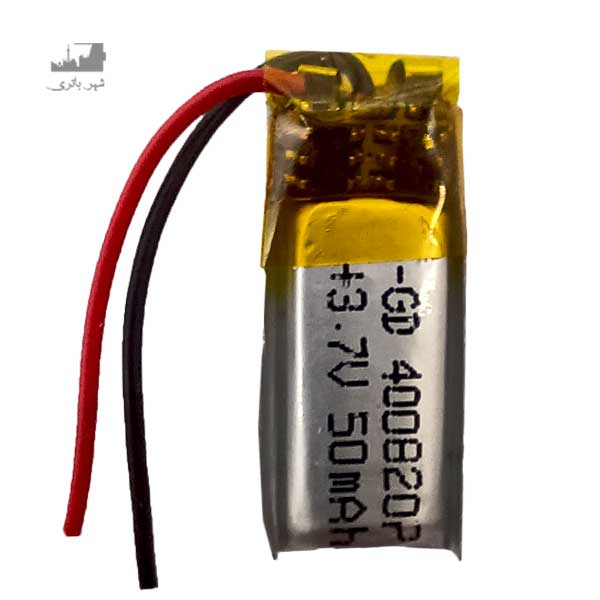 باتری لیتیوم پلیمر 20*08*40 50mAh
