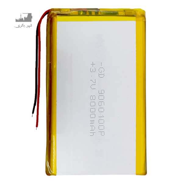 باتری لیتیوم پلیمر 100*60*90 8000mAh