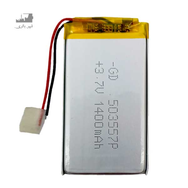 باتری لیتیوم پلیمر 57*35*50 1400mAh