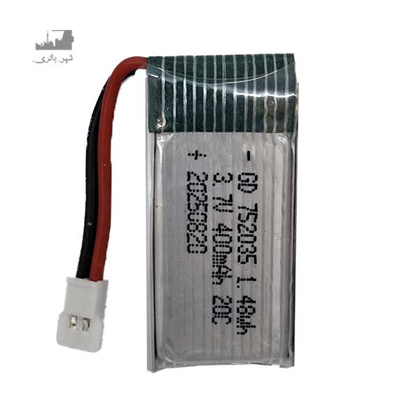 باتری لیتیوم پلیمر 35*20*75 Hp