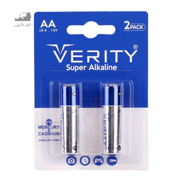باتری قلمی سوپر آلکالاین ۲ عددی VERITY