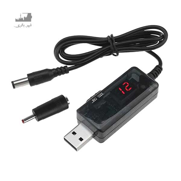 کابل افزاینده ولتاژ 9و12 ولت DC