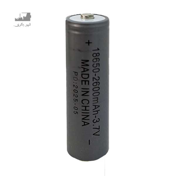 باتری لیتیوم 18650 نوکدار RSC 2600mAh