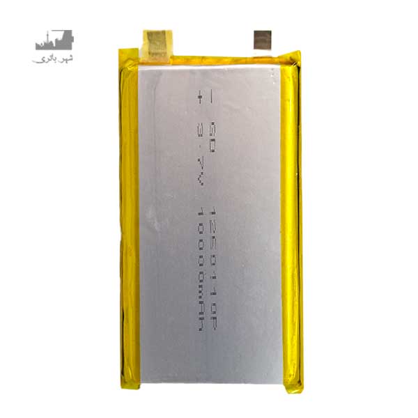 باتری لیتیوم پلیمر پاور بانکی 110*60*12 10000mAh