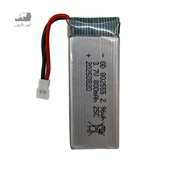 باتری لیتیوم پلیمر 55*25*80 Hp